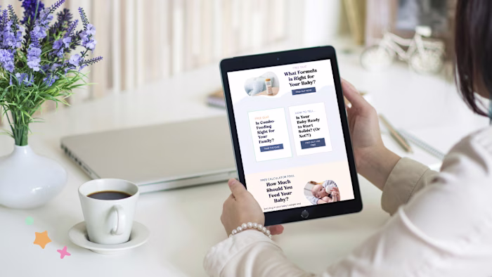 Kajabi Website Design for Fed With Love Co