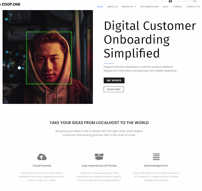 Zoop.one - Fintech Startup