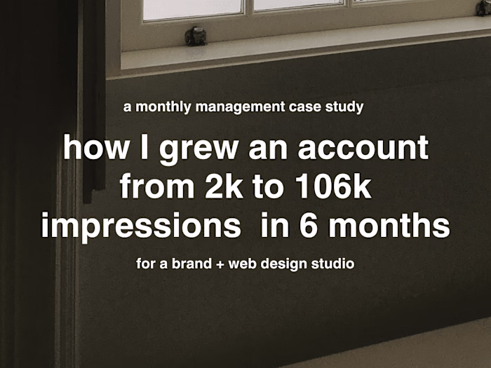 Growing a Brand + Web Design Studio's Pinterest from 2k to 106k 