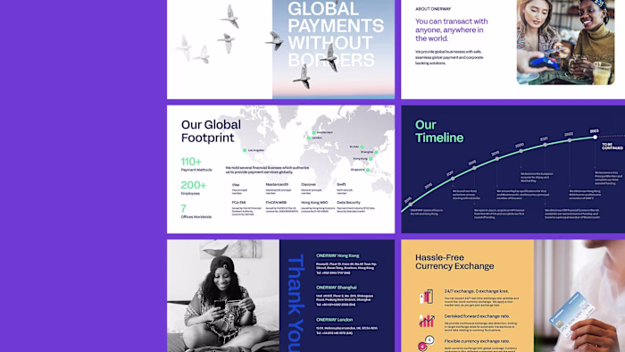 Onerway Website Redesign