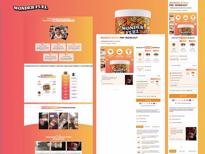 Shopify Product Page Development