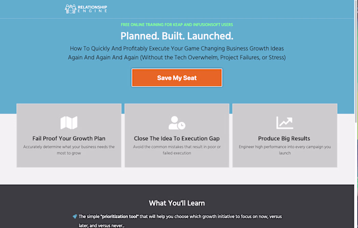 Case Study: How RelationshipEngine Became the Go-To Keap Experts