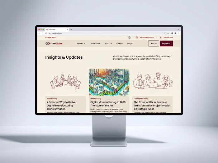FuseGlobal | Brand Refresh and Website Redesign