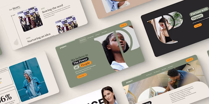 Pepper Webflow Website