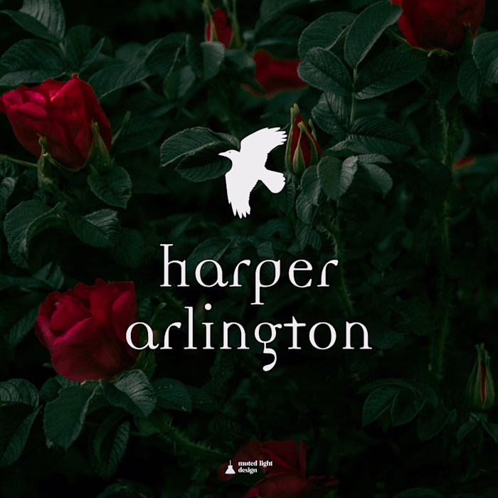 HARPER ARLINGTON - Gothic Wedding Planner Visual Identity