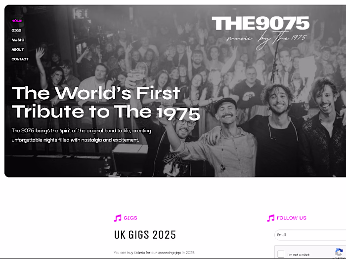 THE9075 Website