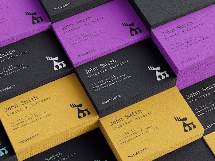 Modern Brand Identity for MooseArt Gallery