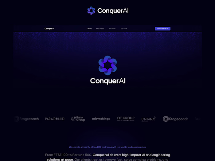 Conquer AI - Software Engineering Consultancy