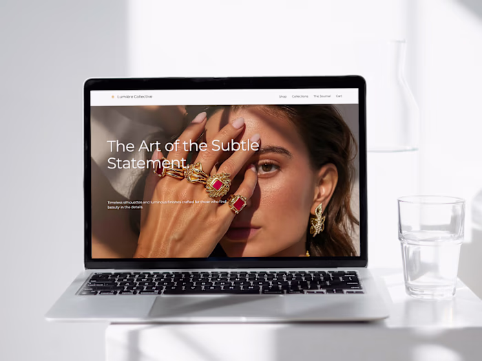 New Landing Page for Lumiere