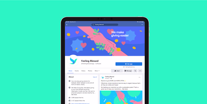 Feeling Blessed - Identity & Interface
