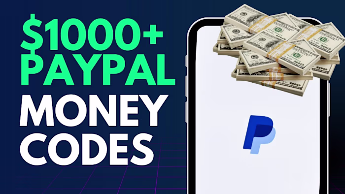 $1000+ PAYPAL MONEY CODES *LEAKED FREE METHOD*! (Make Money Onl…