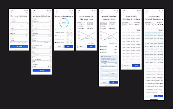 Mortgage Calculator App