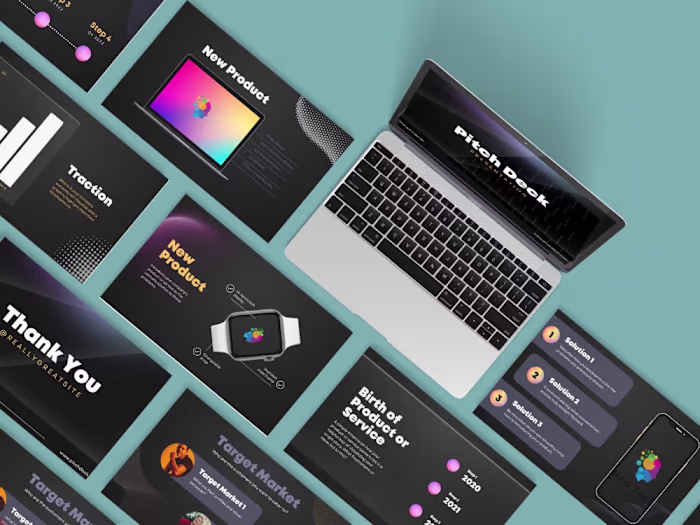 Pitch Deck  Presentation Design 