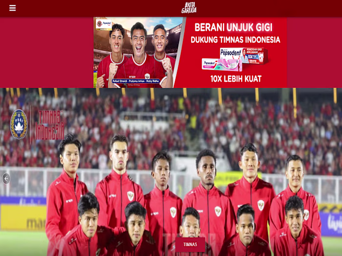 Official Website Fans Timnas Indonesia