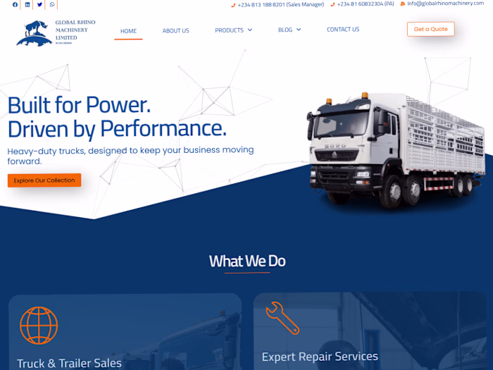 Global Rhino Machinery Limited