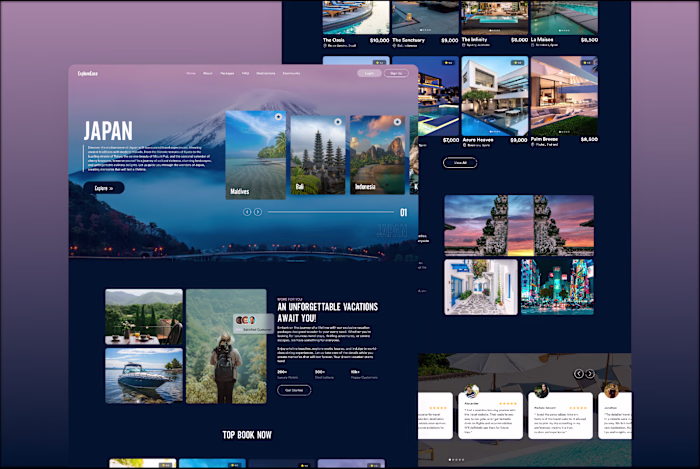 ExploreEase: Smart Travel Booking Platform