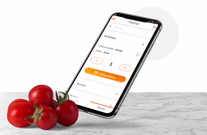 Produce ordering app