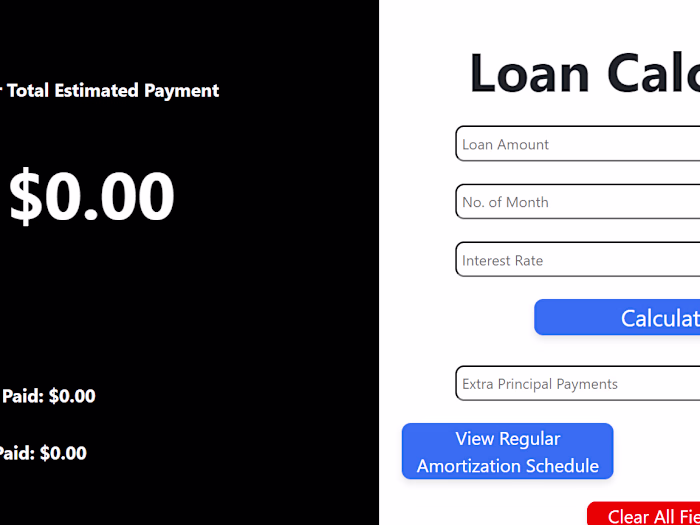Loan Calculator App