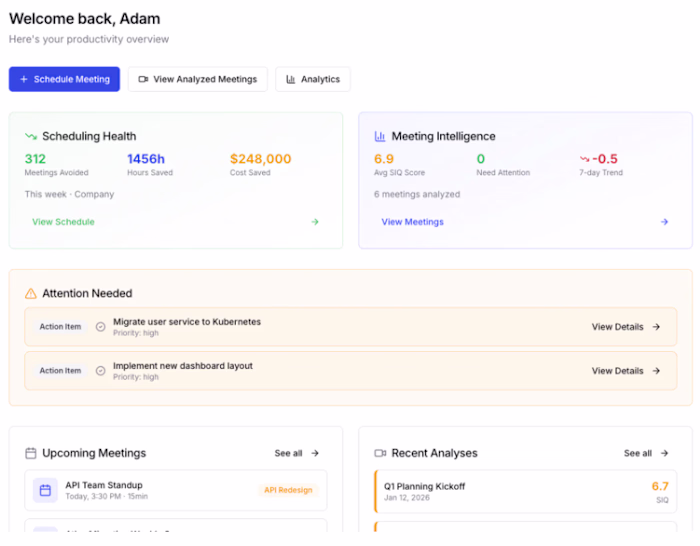 AI-Native Workplace Productivity Tool