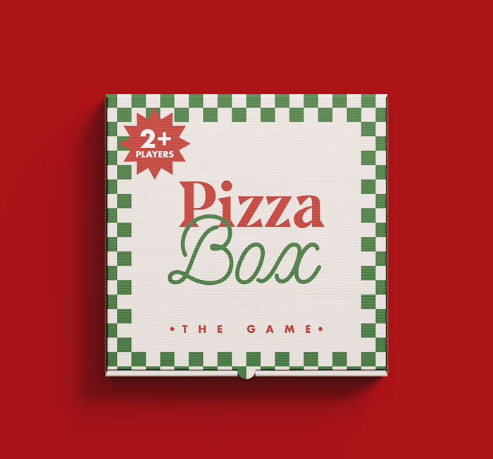 Pizza Box: Card Game Packaging Design 