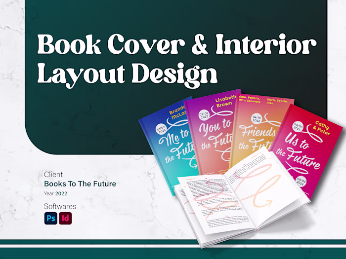 Book Cover and Interior Layout Design on Behance