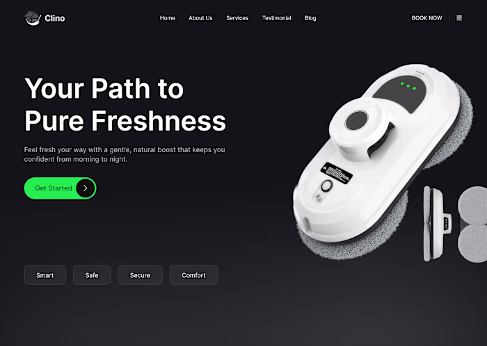 Home Services website