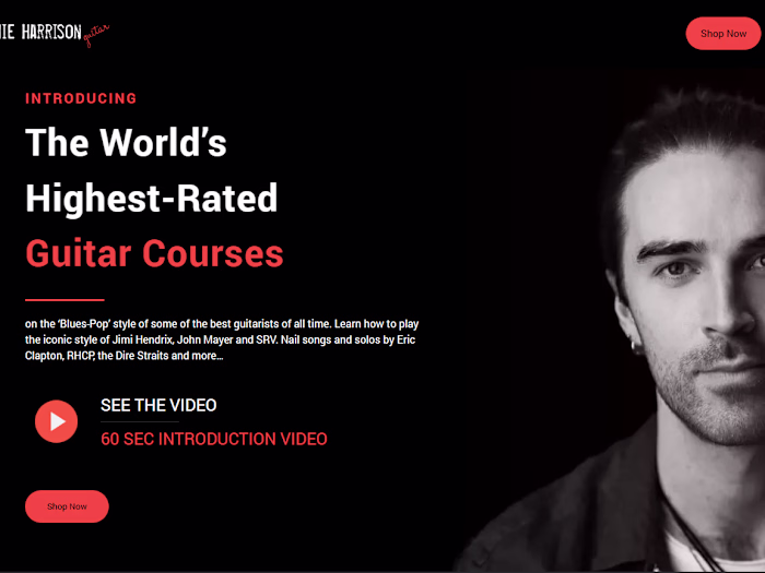 JamieHarrison - Personal Landing