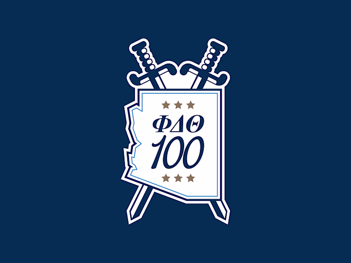 Phi Delta Theta Arizona Chapter 100th Anniversary Brand Identity