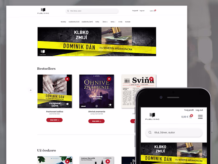 Publixing Website Redesign