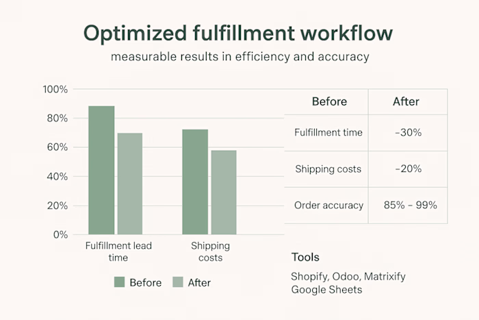Fractional COO: E-commerce Fulfillment Optimization.