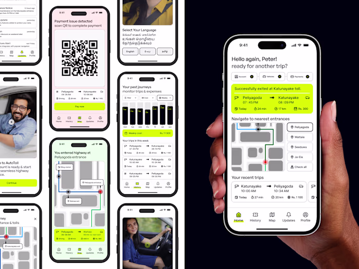 AutoToll Mobile App - AI Powered Toll Solution