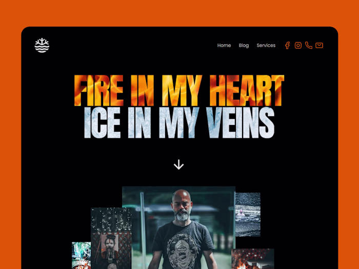 Fire & Ice Framer Website