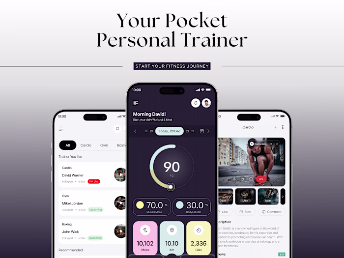Flextrack Fitness Tracking App Development