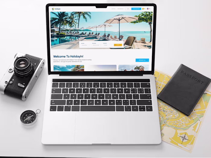 Luxury Tour Operator Webflow Website Design