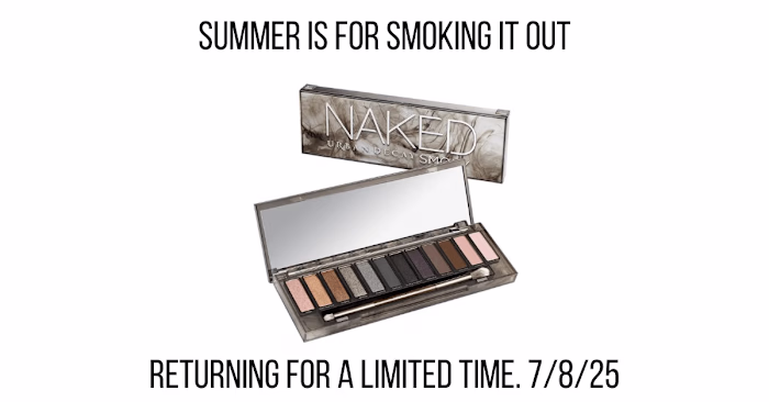 Urban Decay Naked Smoky Eyeshadow Palette Direct Response Ad
