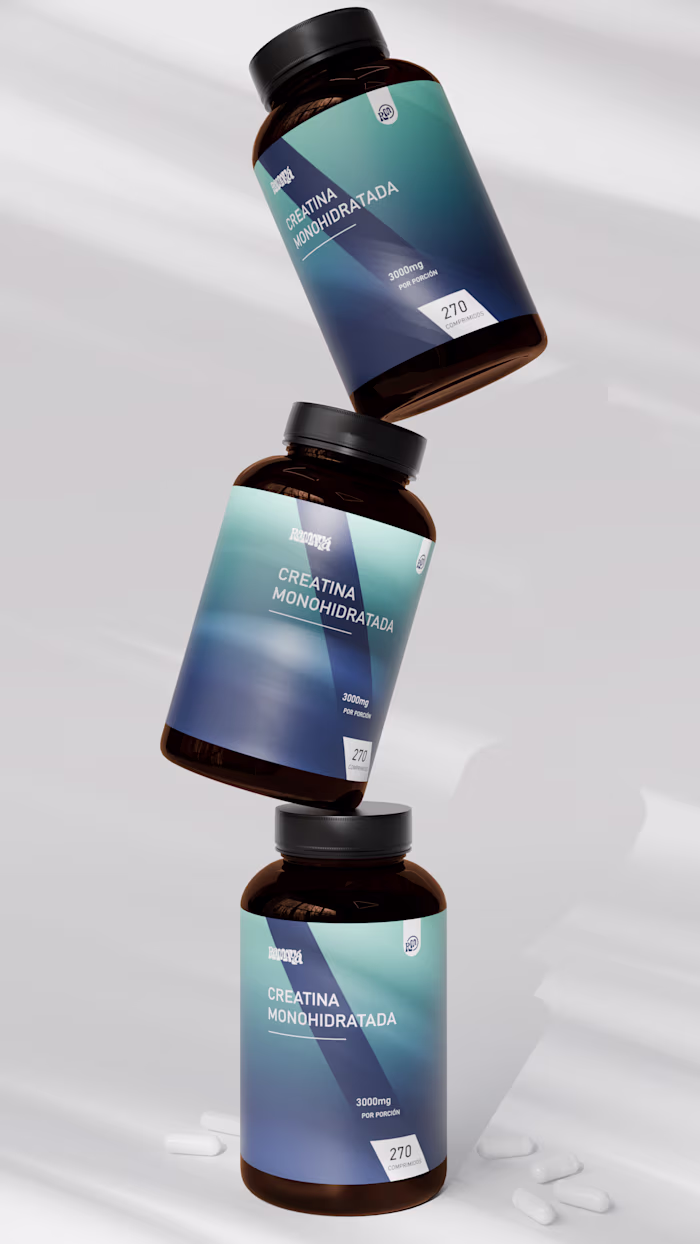 Sports Supplements Renders for Instagram
