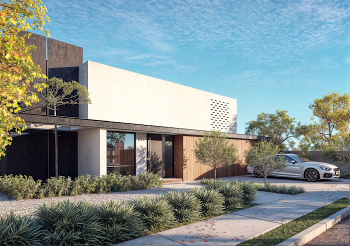 Exterior Design and Modeling Residence 871