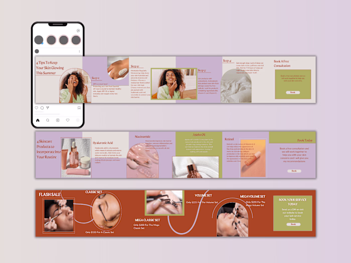 Esthetician Instagram Posts