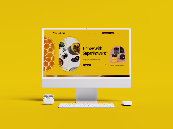 Manukora Landing Page Showcase