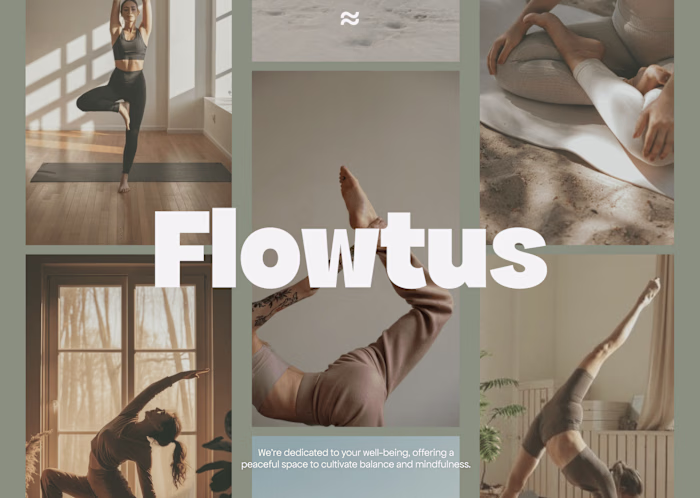 Flowtus – Elegant Webflow Design for Yoga & Wellness Brands