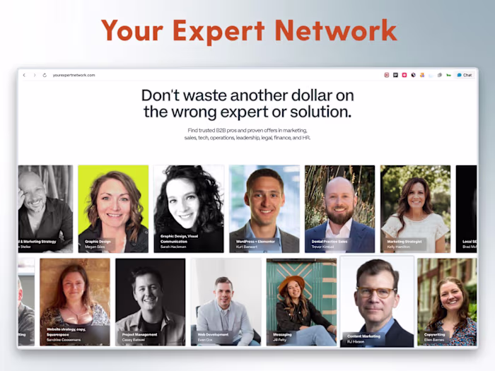 Connecting Experts to Each Other