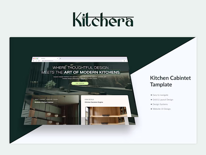 Kitchera - Premium Website Design