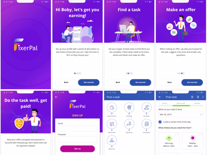 Fixer Pal Mobile App Development
