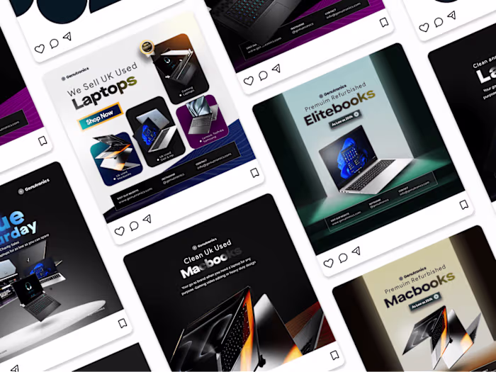 Beautifully crafted Ad Designs for Genutronics