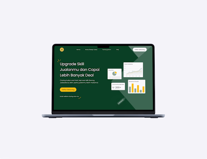Jadisales.id Homepage Redesign