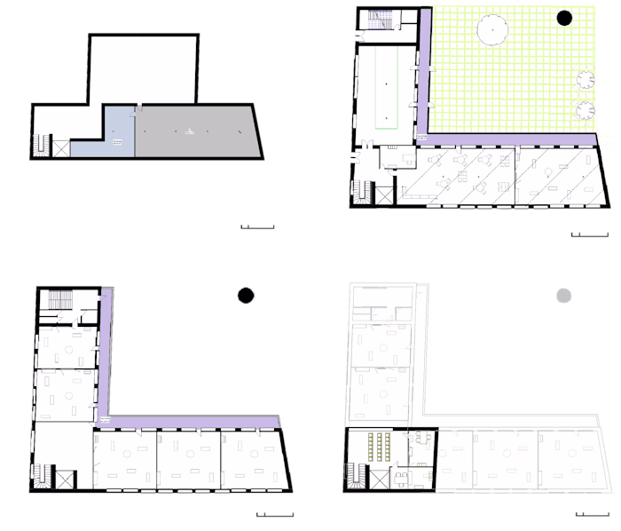 Rehabilitation project for unused public baths in Croix-Rousse