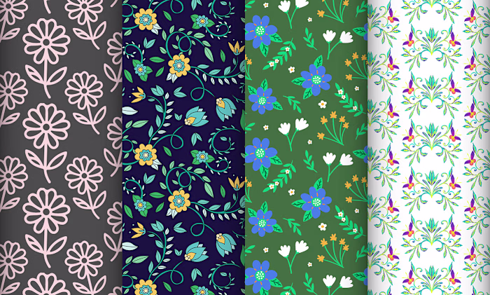 Custom Pattern Design, Seamless, Textile, Sewing