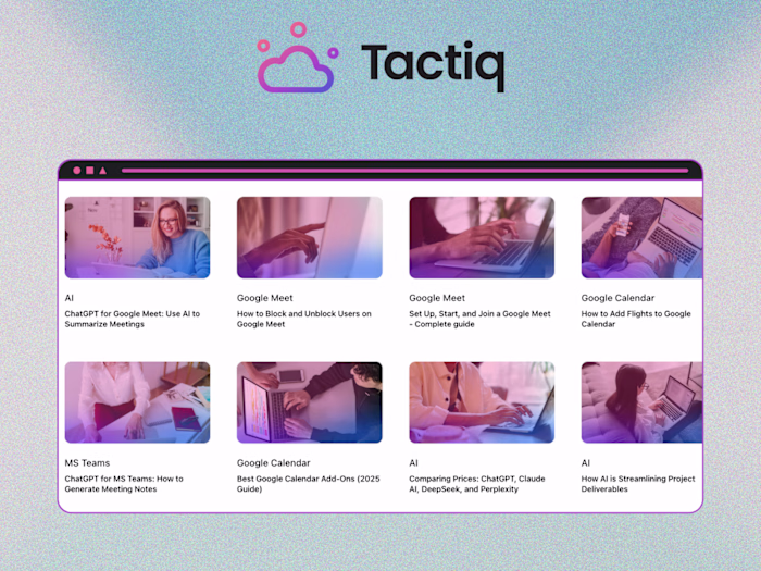 Tactiq I Content Manager