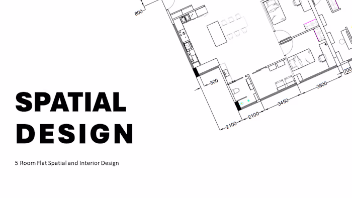Spatial Design for 5 Room Flat :: Behance