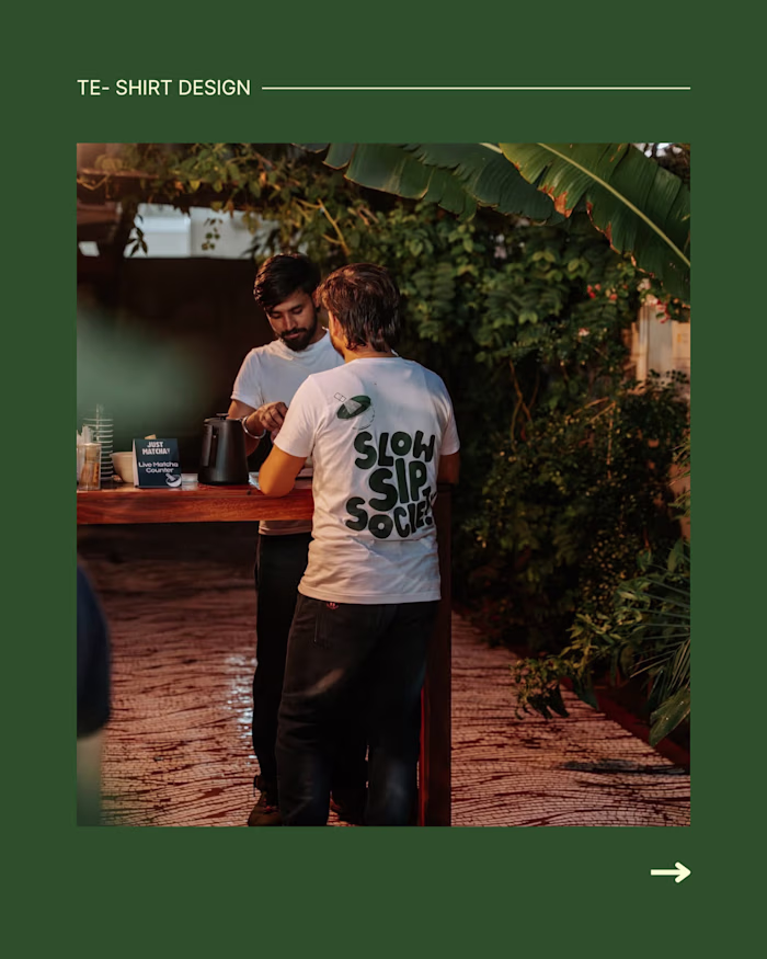 I didn’t just design a matcha brand. I designed a pause. 🍵 ...